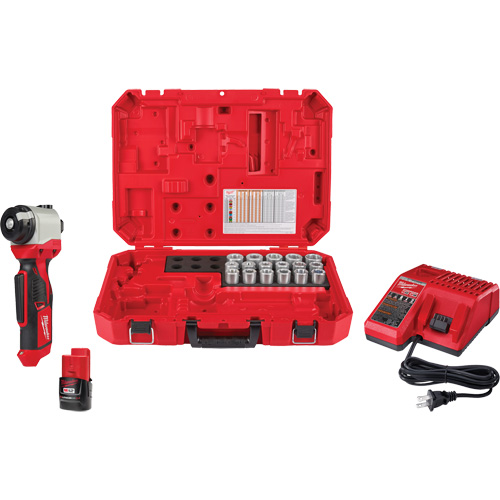 M12 Cable Stripper Kit with 17 Cu THHN/XHHW Bushings Absolute Business Supply