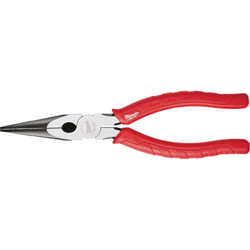 Comfort Grip Long Nose Pliers, 8" L Absolute Business Supply