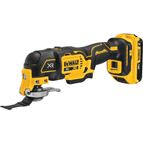 Ensemble pour outil polyvalent oscillant sans balai et sans fil &agrave; 3 vitesses XR, 20 V, Lithium-ion Absolute Business Supply
