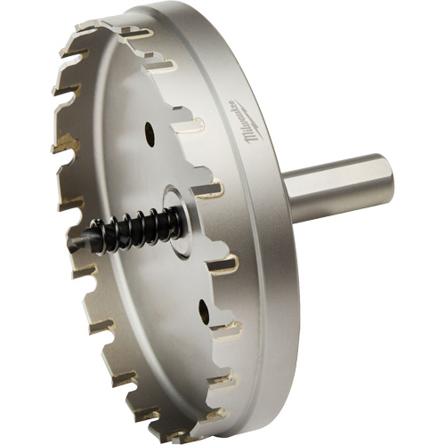 One-Piece Carbide Hole Cutters, 4", 3/16" Depth of Cut Absolute Business Supply
