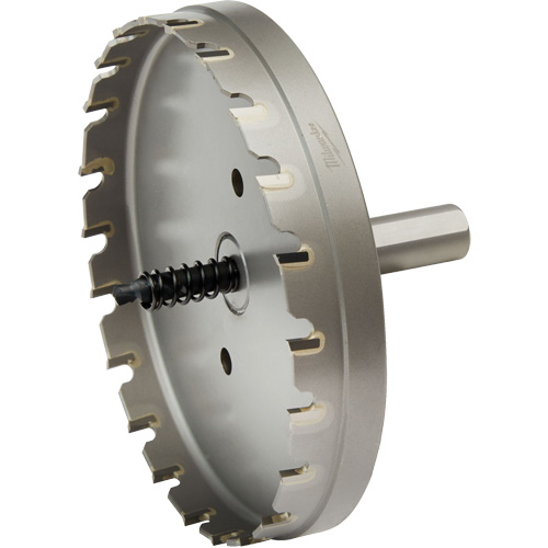 One-Piece Carbide Hole Cutters, 4-1/2", 3/16" Depth of Cut Absolute Business Supply