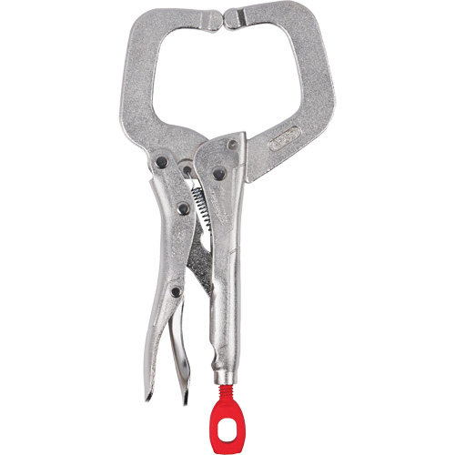 Torque Lock Locking C-Clamp with Regular Jaws, 6" (152 mm) Capacity Absolute Business Supply