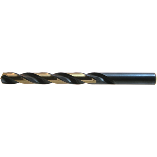Foret court &agrave; usage intensif DRILLCO, Acier rapide, #1, 3-7/8" lo, 2-5/8" Cannelure, 135° Angle Absolute Business Supply