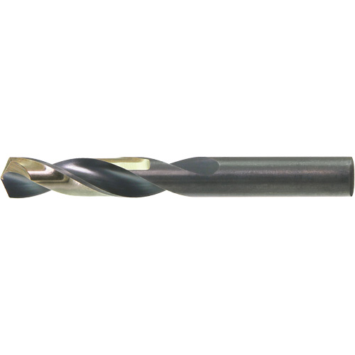 Foret extra court DRILLCO, 1/16", Acier rapide, Cannelure 5/8", Pointe de 135° Absolute Business Supply