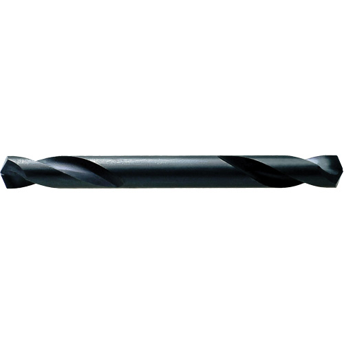 Foret &agrave; double extr&eacute;mit&eacute; DRILLCO, #11, Acier rapide, Cannelure 1/2", Pointe de 135° Absolute Business Supply