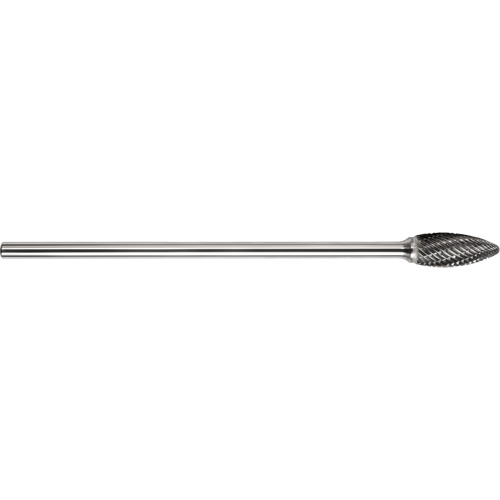DRILLCO Single Cut Ballnose Cone Burr, SH-2L6 Absolute Business Supply
