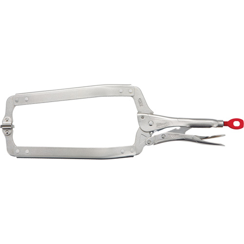 Pince-&eacute;tau en C &agrave; m&acirc;choires pivotantes Torque Lock, Longueur 18", Pinces serre-joints Absolute Business Supply