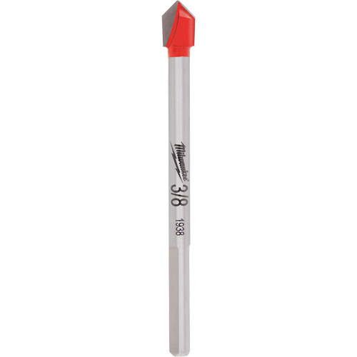 Glass & Tile Bit, 3/8", Carbide Absolute Business Supply