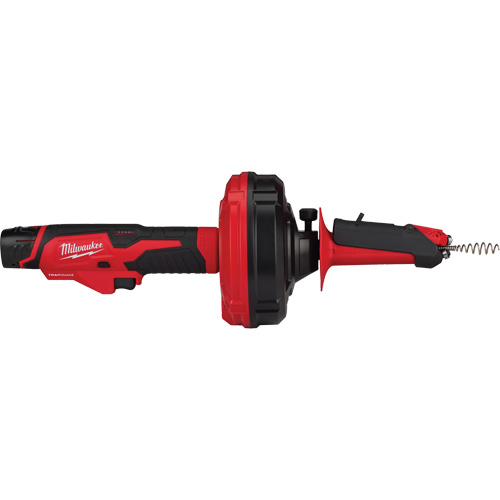 Trapsnake Auger with Cable Drive Automatic Feed & Retract, Powered, 25' Cable Length, 1/4" Cable Diameter Absolute Business Supply