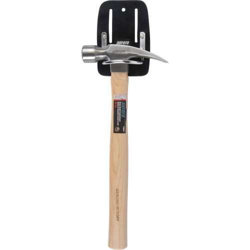 Porte-outil &agrave; anneau en acier, Support pour marteau, Cuir, 0 Poches Absolute Business Supply
