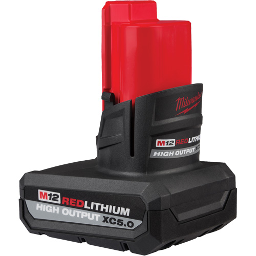 M12 Redlithium High Output XC5.0 Battery Pack, Lithium-Ion, 12 V, 5 Ah Absolute Business Supply