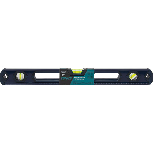 High-Accuracy Level, Box, 2' L, Aluminum, 3, Non-Magnetic Absolute Business Supply