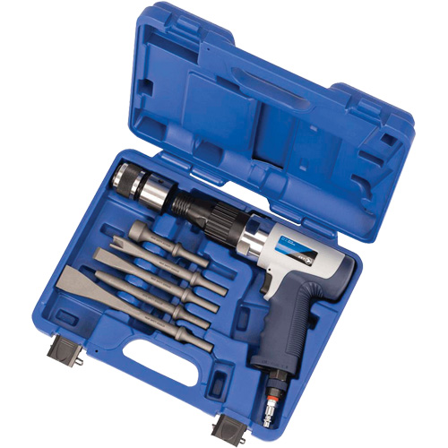 AH200SHD Ensemble de marteau pneumatique de 6 pi&egrave;ces usage tr&egrave;s intensif, 3,7 pi³/min, 1/4" NPT, 2000 coups/min Absolute Business Supply