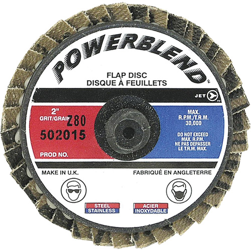 Disque &agrave; feuillets PowerBlend Roll-On, 2" x Type R, Grain Z80 Absolute Business Supply