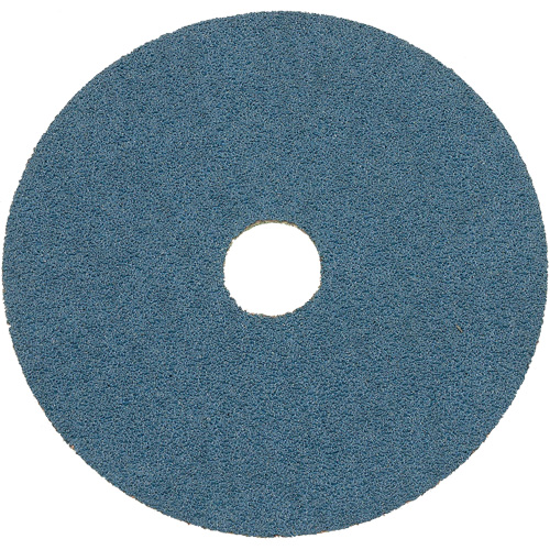 Disque de ponçage en fibre de r&eacute;sine, 7" dia., Grain Z24, Alumine de zirconium Absolute Business Supply