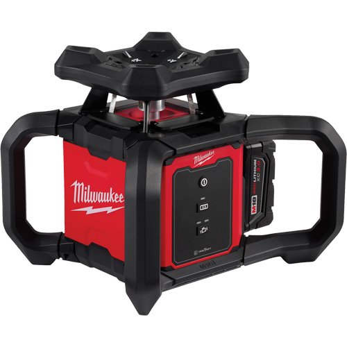 M18 Red Exterior Rotary Laser Level Kit with Receiver, 2000' (609.6 m) Absolute Business Supply