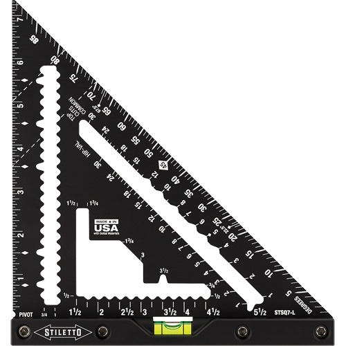 Stiletto Carpenter Square with Level Absolute Business Supply