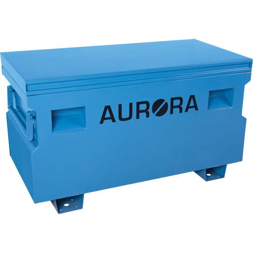 Jobsite Tool Box, 48" x 24" x 27-3/5", Steel, Blue Absolute Business Supply