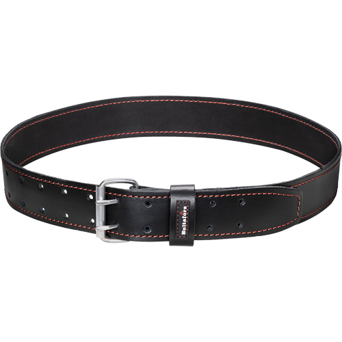 2" Work Belt, Leather, Black Absolute Business Supply