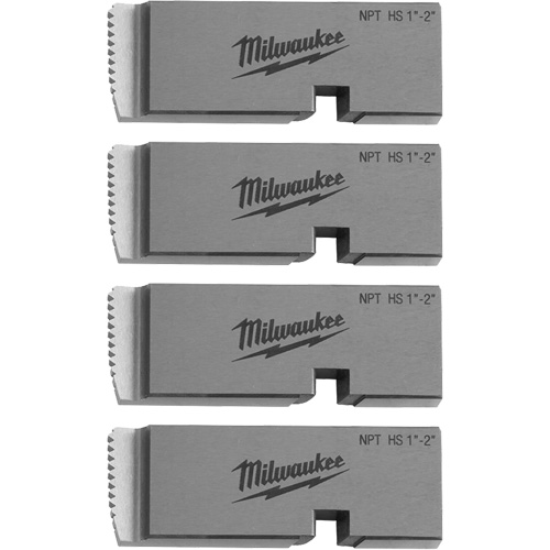 Fili&egrave;res de filetage pour tuyaux universel NPT, Pour tuyau de 1"-2", Acier rapide Absolute Business Supply