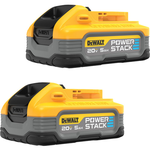 2 batteries POWERSTACK, Lithium-ion, 20 V, 5 Ah Absolute Business Supply