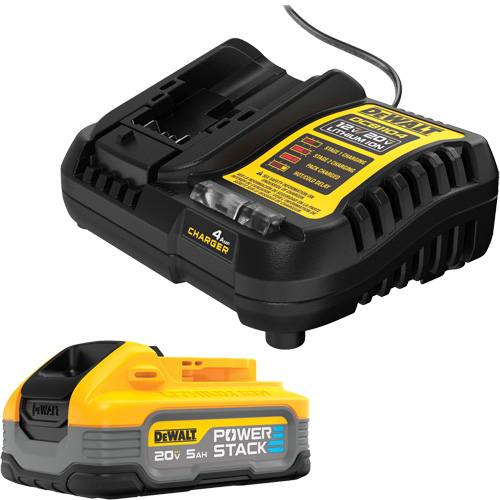 POWERSTACK Battery Kit, Lithium-Ion, 20 V, 5 Ah Absolute Business Supply