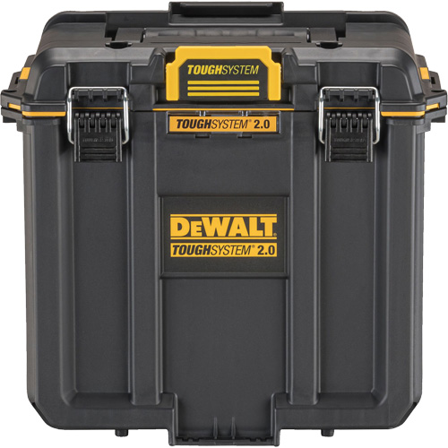 Boîte &agrave; outils compacte et profonde ToughSystem 2.0, 10" x 15-7/20" x 13-4/5", Noir/Jaune Absolute Business Supply