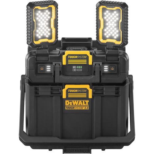 Baladeuse ajustable ToughSystem 2.0 avec rangement, 16" x 11" x 14", Noir/Jaune Absolute Business Supply