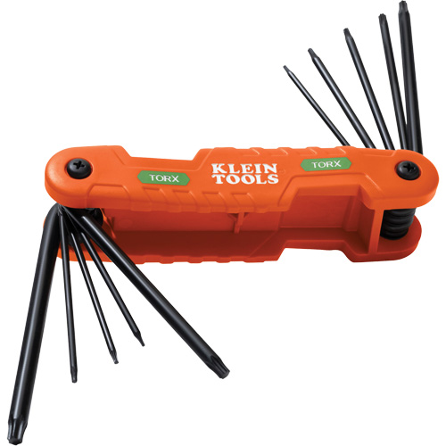 Jeu pliant de cl&eacute;s hexagonales Pro, 10 mcx, Torx Absolute Business Supply