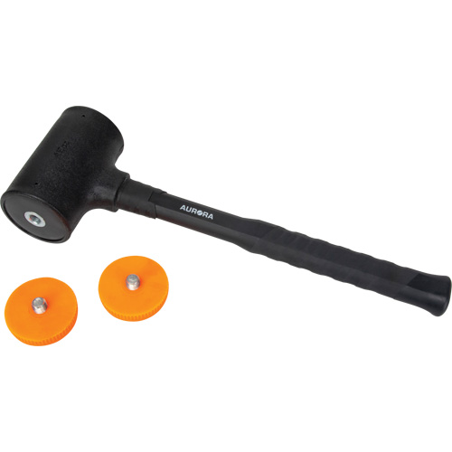 Dead Blow Hammer, 45 oz. Head Weight, Polyurethane Face, Fibreglass Handle, 13" L Absolute Business Supply