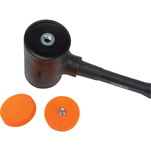 Dead Blow Hammer, 45 oz. Head Weight, Polyurethane Face, Fibreglass Handle, 13" L Absolute Business Supply