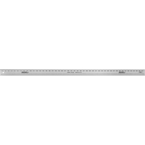 Aluminum Inch/Metric Straight Edge, 48" L, 2" W Absolute Business Supply