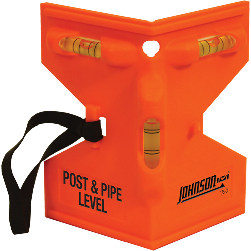 Orange Post & Pipe Level Absolute Business Supply
