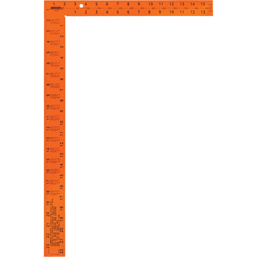 Easy-Read Steel Framing Square Absolute Business Supply