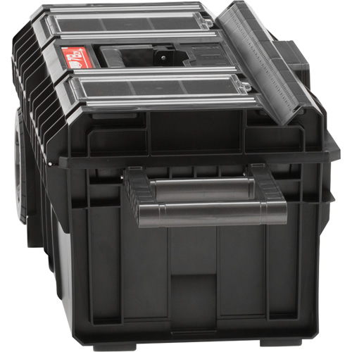 Coffre &agrave; outils roulant long ARX, 31-1/5" x 15-1/5" x 12-7/10", Noir Absolute Business Supply