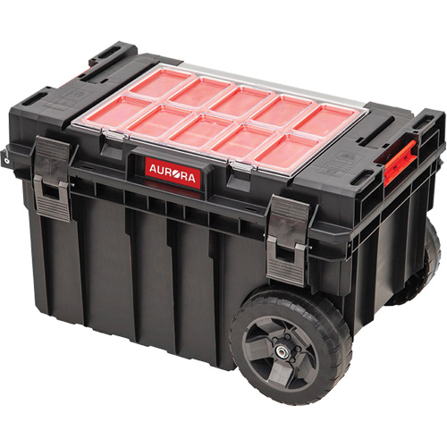 Arx&reg; Rolling Tool Chest, 23-4/5" x 16" x 15-3/5", Black Absolute Business Supply