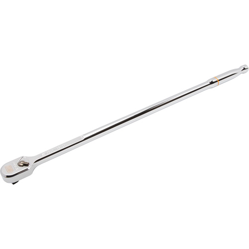 Rochet &agrave; t&ecirc;te chrom&eacute;e enti&egrave;rement polie en goutte avec manche extra long 120XP, Prise de 3/8", Poign&eacute;e Ergonomique Absolute Business Supply