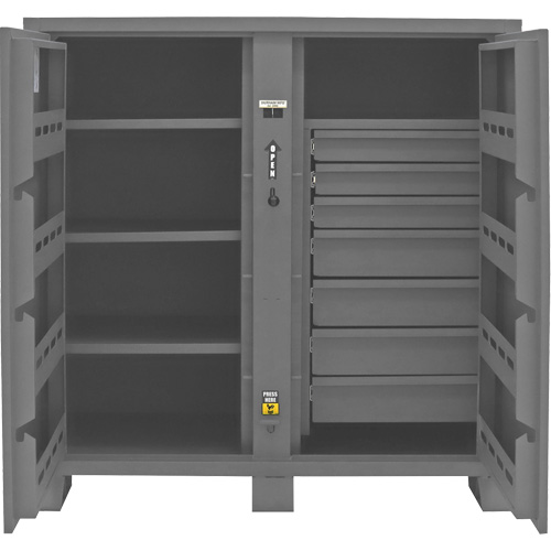 Armoire de rangement pour le chantier, Acier, 59 pi³, Gris Absolute Business Supply