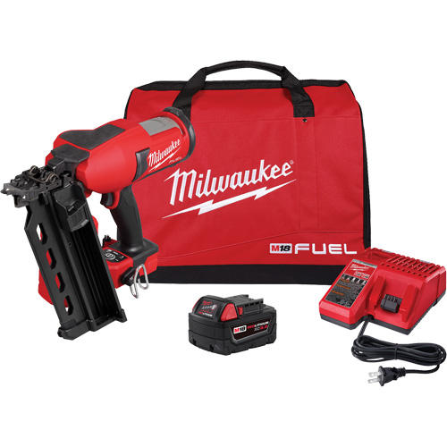 Ensemble de cloueuse Duplex Fuel, 18 V, Lithium-ion Absolute Business Supply