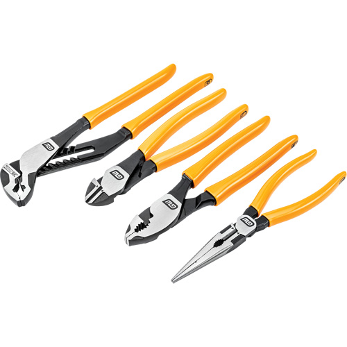 PITBULL Mixed Dual Material Plier Set, 4 Pieces Absolute Business Supply