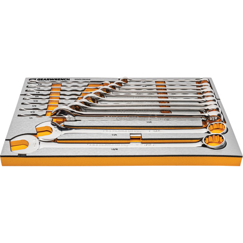 Jeu d'outils pour maître m&eacute;canicien MEGAMOD dans des plateaux en mousse modulaire de premi&egrave;re qualit&eacute; avec rangement d'outils, 1268 morcea Absolute Business Supply