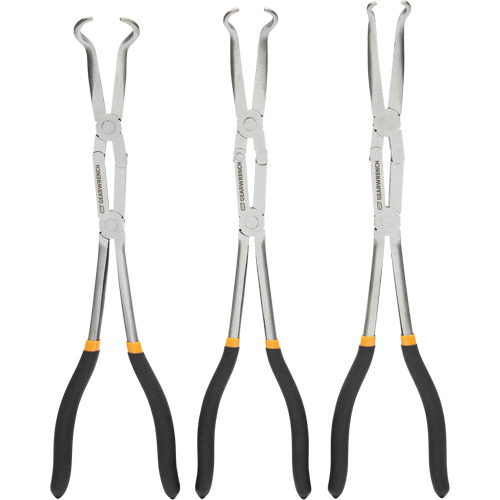 Jeu de pince &agrave; prise pour tuyau Double-X, 3 Morceaux Absolute Business Supply