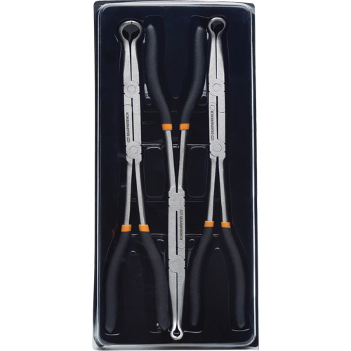 Jeu de pince &agrave; prise pour tuyau Double-X, 3 Morceaux Absolute Business Supply
