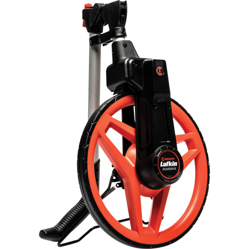 Roue d'arpentage SAE professionnelle Centerline, 12"/30.48 cm, Gamme de 10 000', Pieds Absolute Business Supply
