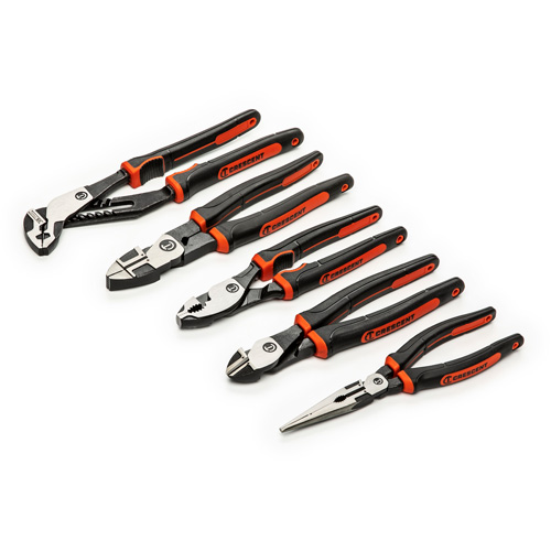 Z2 Mixed Dual Material Plier Set, 5 Pieces Absolute Business Supply