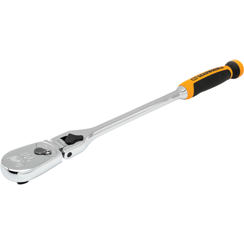 90-Tooth Dual Material Locking Flex Head Teardrop Ratchet Absolute Business Supply