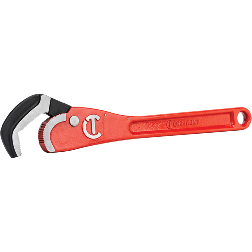 Self-Adjusting Steel Pipe Wrench, 2-1/2" Jaw Capacity, 16" Long, Powder Coated Finish, Non-Ergonomic Handle Absolute Business Supply