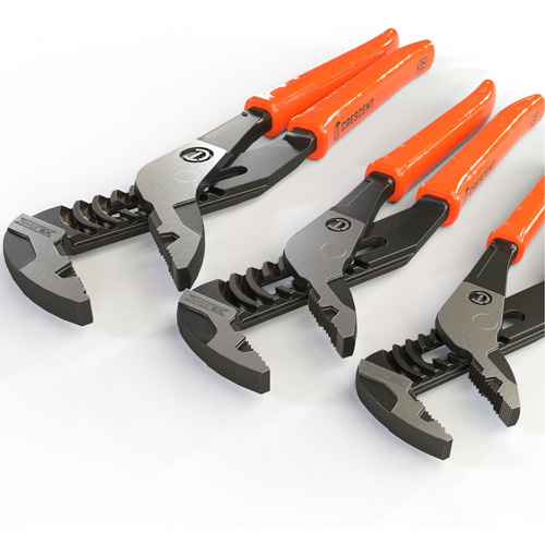 Z2 K9 Straight Jaw Dipped Handle Tongue & Groove Plier Set, 3 Pieces Absolute Business Supply