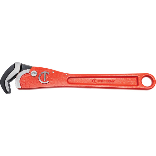 Self-Adjusting Pipe Wrench, 1-1/2" Jaw Capacity, 12" Long, Powder Coated Finish, Non-Ergonomic Handle Absolute Business Supply