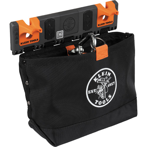 Module de poche pour quincaillerie avec crochet en S Bucket Work Centre, Nylon, 1 pochettes, Noir/Orange Absolute Business Supply